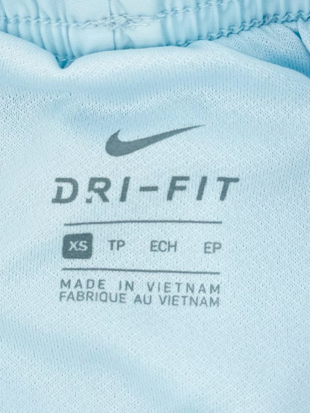 Nike Dri-FIT Tempo Running Shorts Light Blue White Size XS Mesh Athletic - Picture 3 of 4